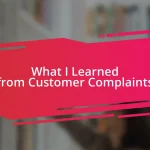 What I Learned from Customer Complaints